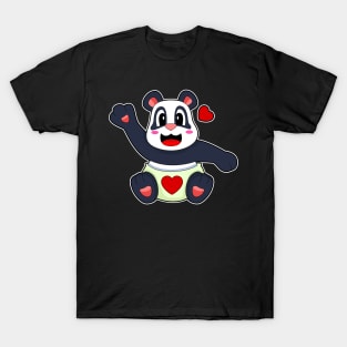 Panda Heart T-Shirt